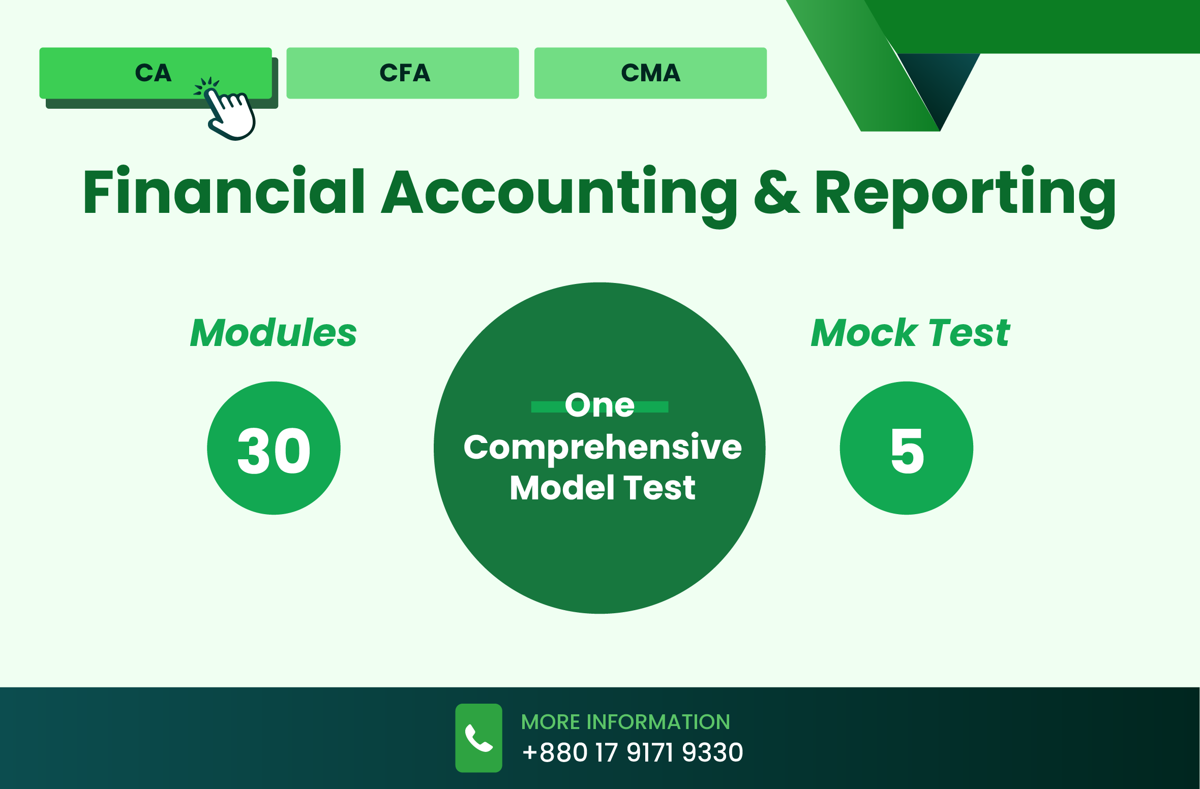 Financial Accounting and Reporting