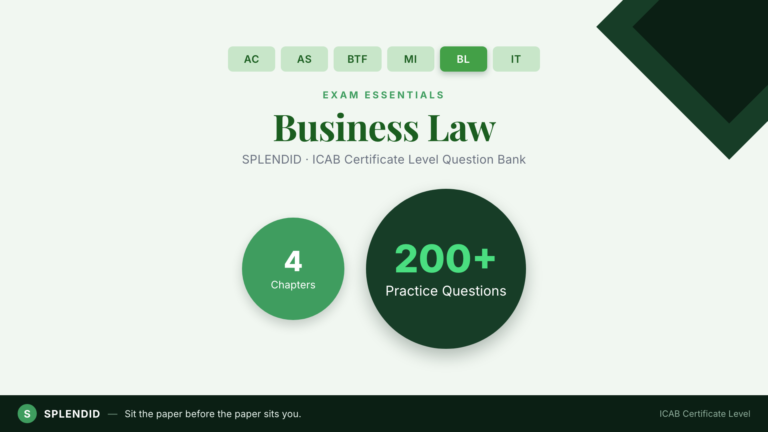 Business Law Exam Essentials