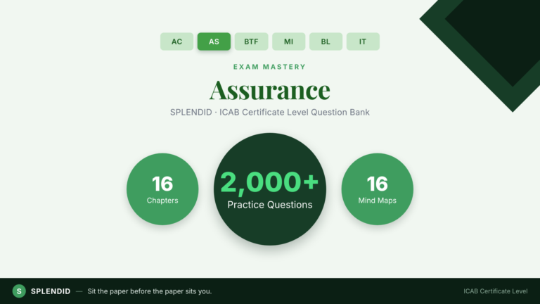 Assurance Exam Mastery